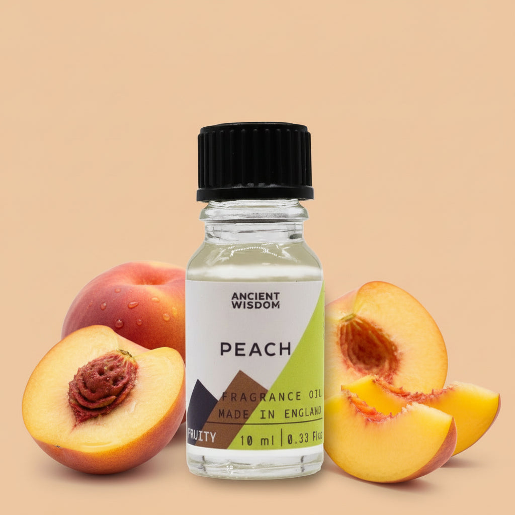 Peach Duftöl – Saftig-reife Pfirsich-Himmel für deine DIY-Kerzen (10 ml)
