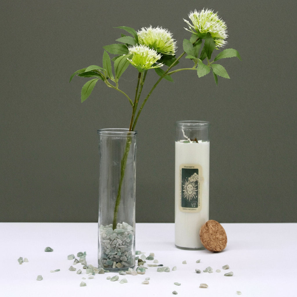 Magische Zauberkerze Prosperity – Wohlstands-Duft für Fülle – 50 Stunden natürlicher Duftgenuss