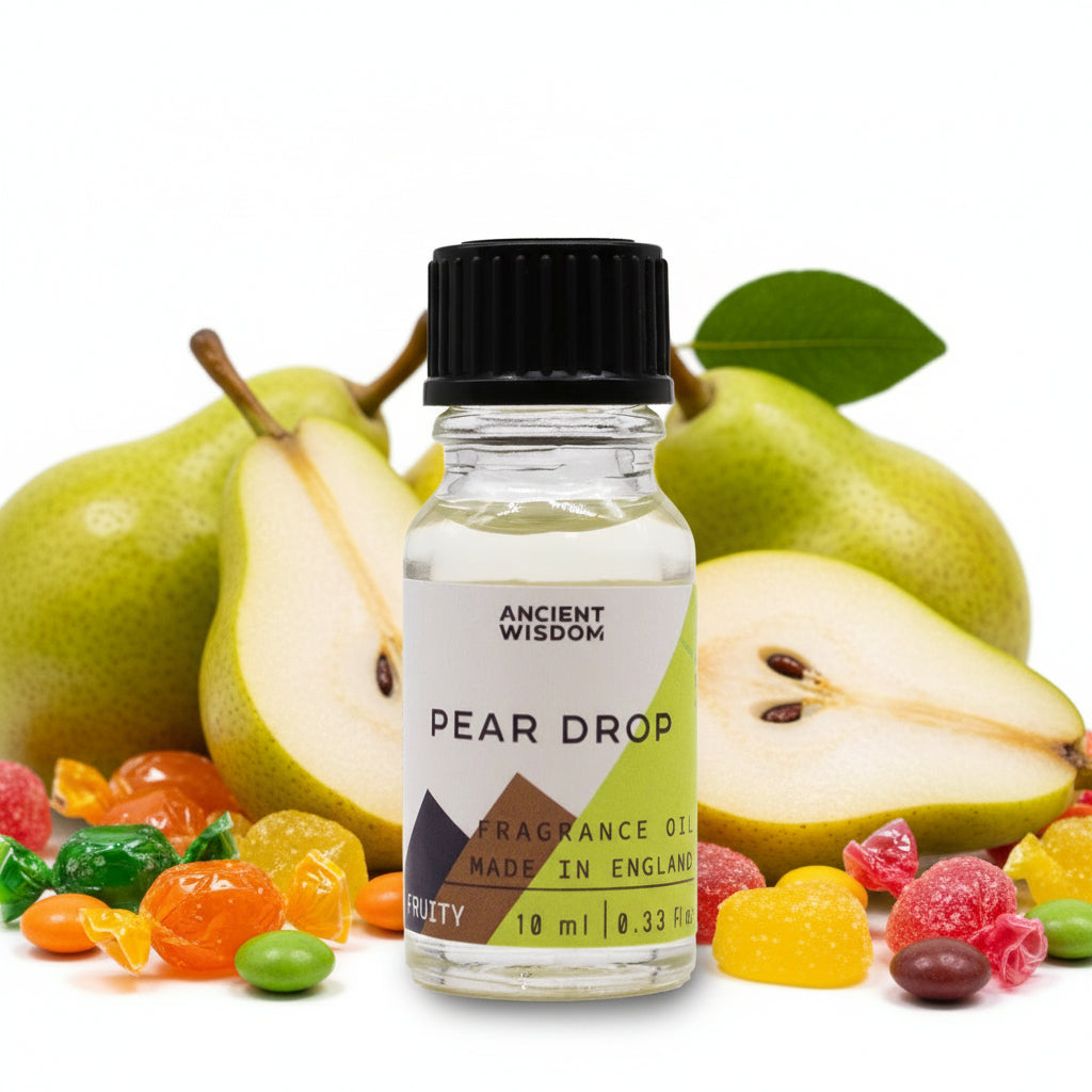 Pear Drop Duftöl – Original englische Birnenbonbons für deine DIY-Kerzen (10 ml)