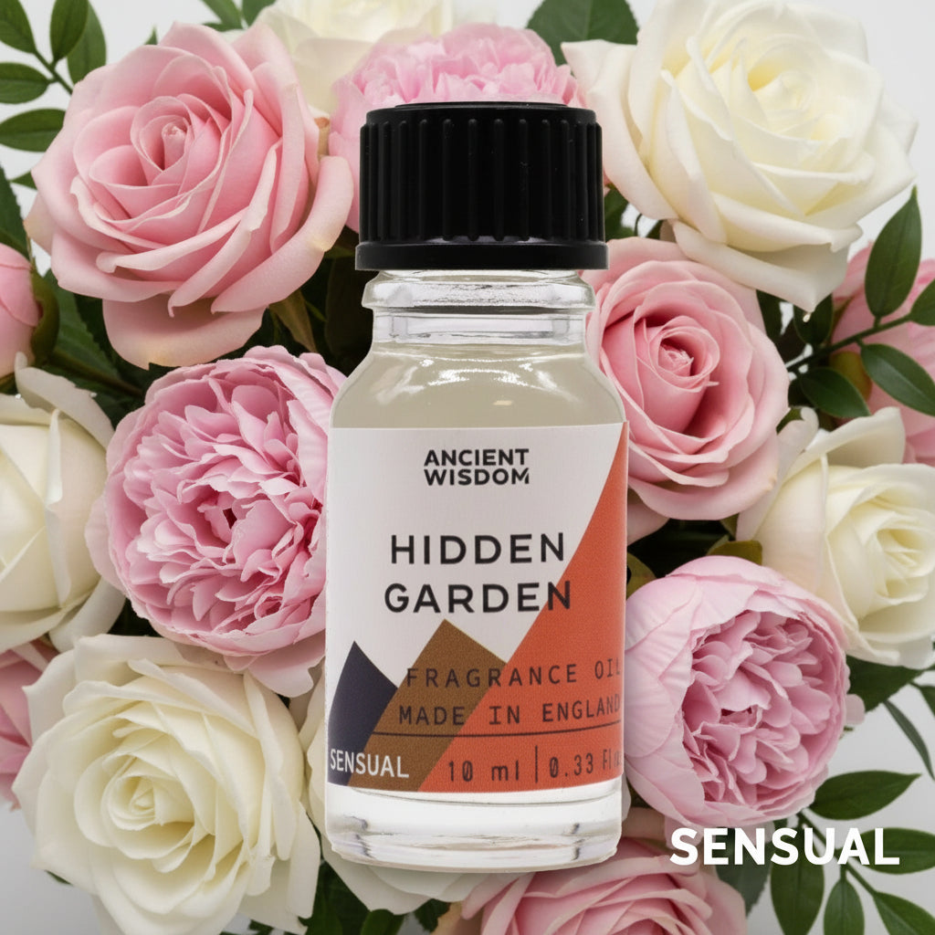 Hidden Garden Duftöl – Geheimer Rosengarten für deine DIY-Kerzen (10 ml)
