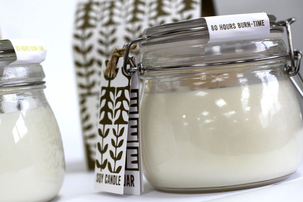 Sojawachs-Duftkerze Province im wiederverwendbaren Glas (400 ml) – 80 Stunden natürlicher Duftgenuss