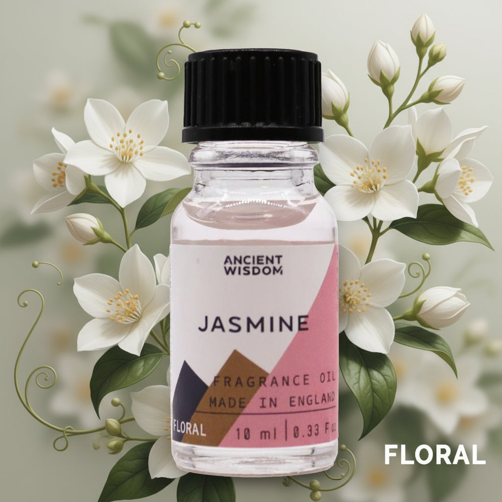 Jasmine Duftöl – Intensiver Nachtjasmin für deine DIY-Kerzen (10 ml)