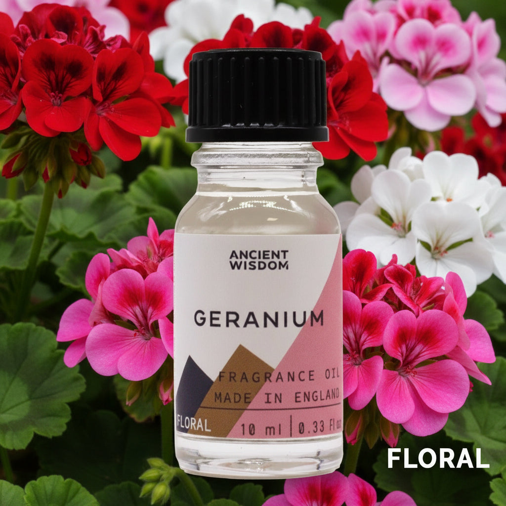 Germanium Duftöl – Frische Rosen-Geranie für deine DIY-Kerzen (10 ml)