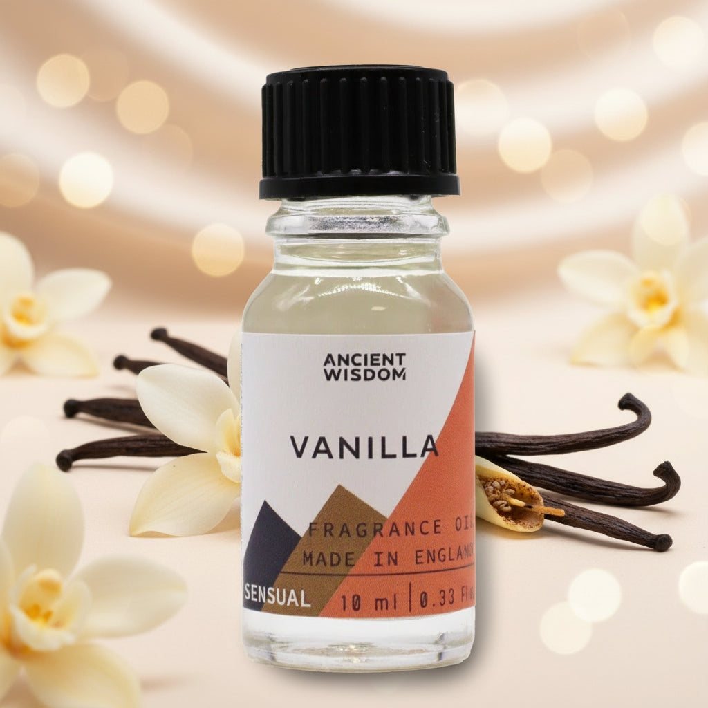 Vanilla Duftöl – Die pure, cremige Bourbon-Vanille für deine DIY-Kerzen (10 ml)