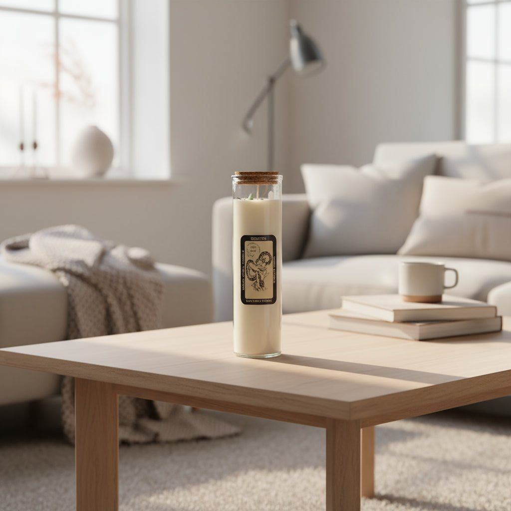 Magische Zauberkerze Seduction – Verführerischer Duft für Anziehung – 50 Stunden natürlicher Duftgenuss