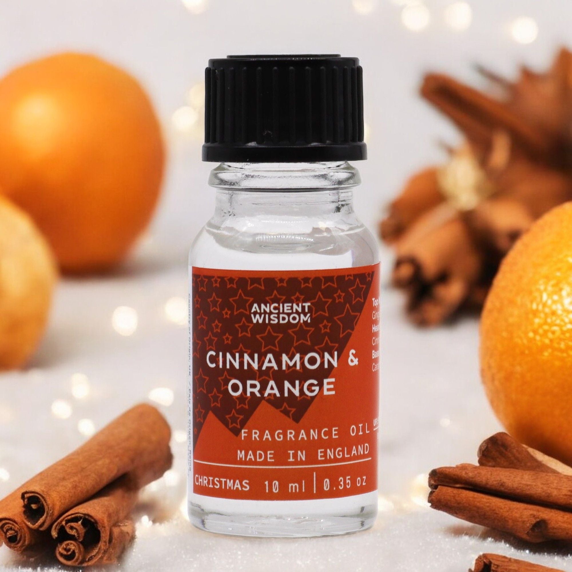 Xmas Cinnamon & Orange Duftöl – Klassischer Weihnachtszauber für deine DIY-Kerzen (10 ml)