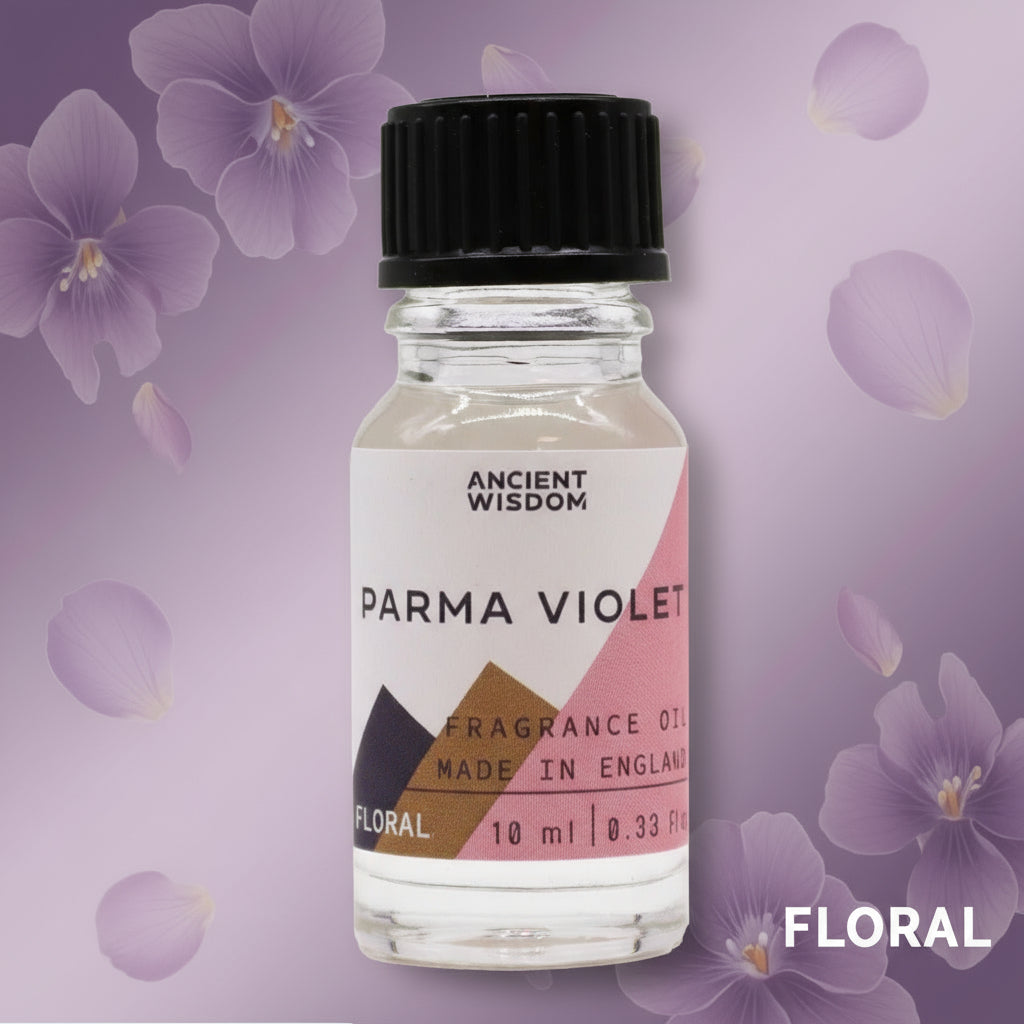 Parma Violet Duftöl – Zarte Veilchenbonbons für deine DIY-Kerzen (10 ml)