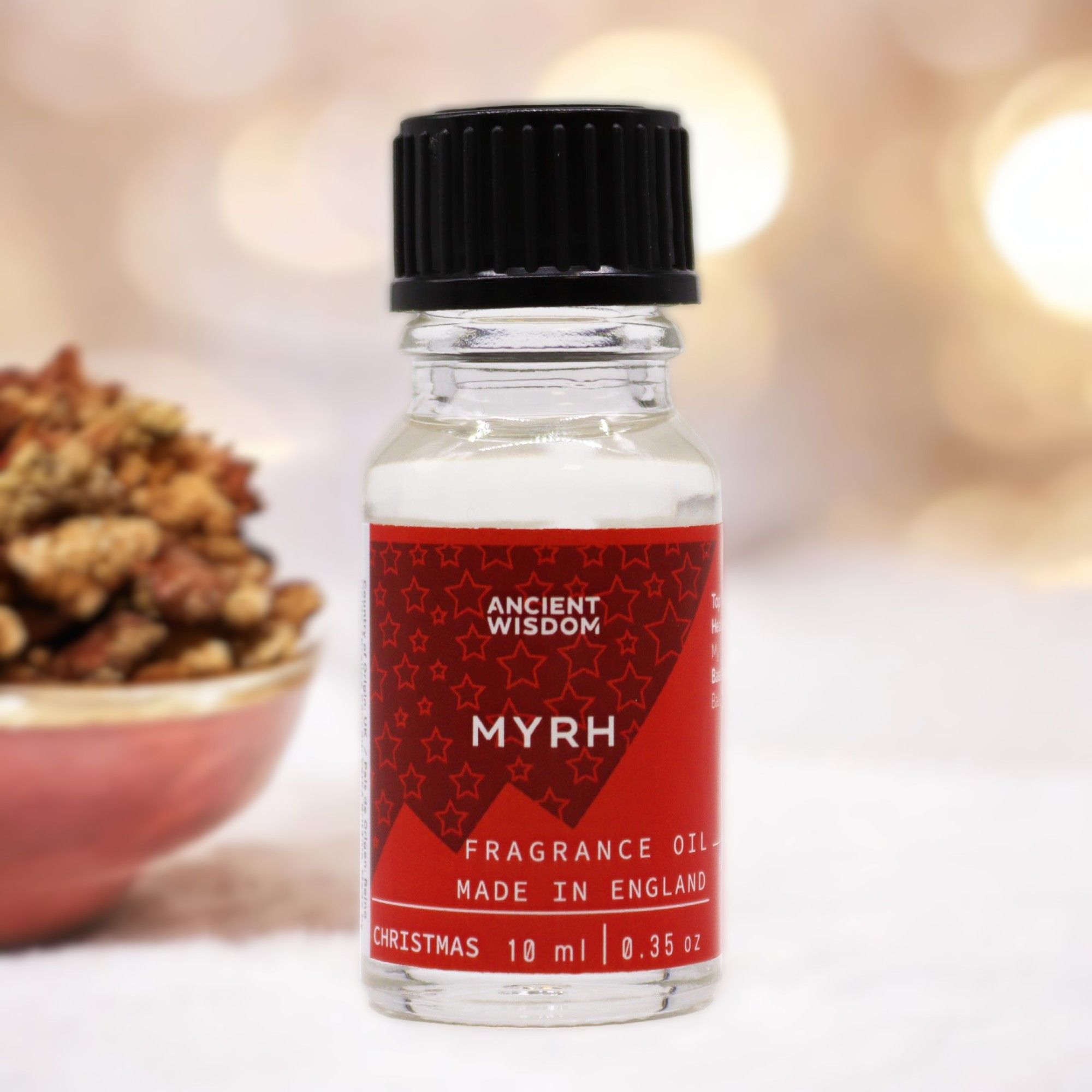 Xmas Myrrh Duftöl – Tief-würzige Myrrhe für deine DIY-Weihnachtskerzen (10 ml)