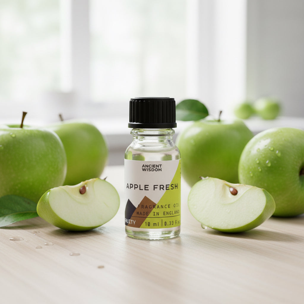 Apfel-Frisch Duftöl für DIY-Kerzen – Intensiver, langanhaltender Duft (10 ml)