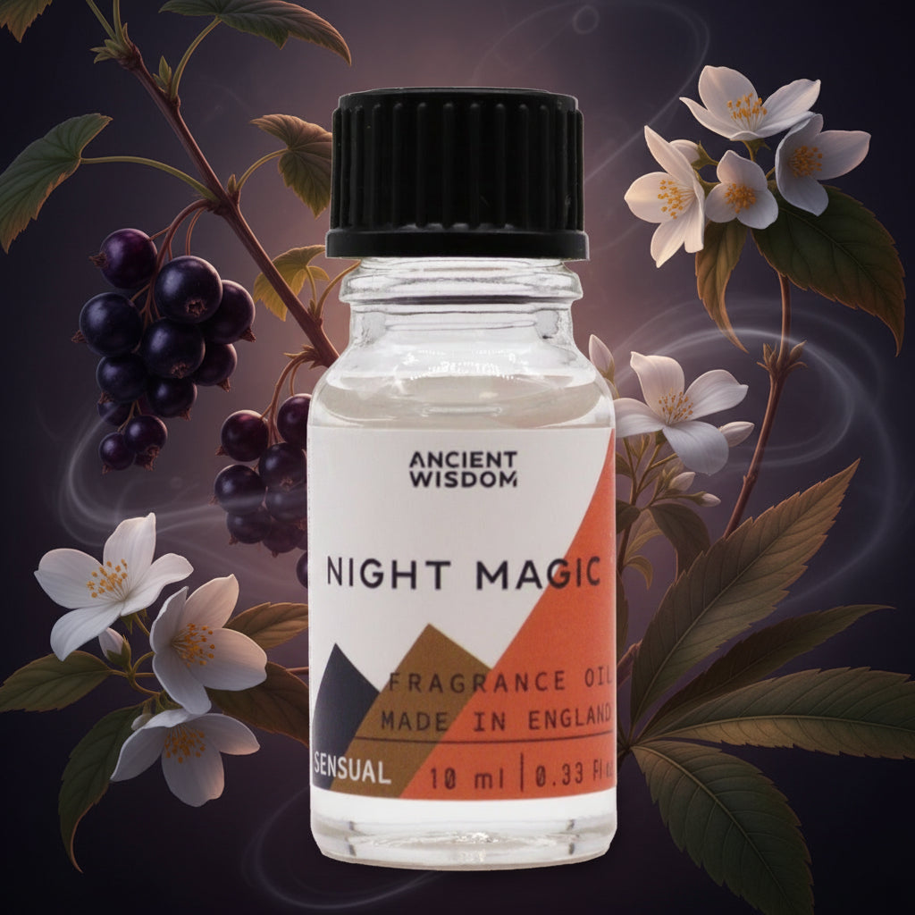 Night Magic Duftöl – Verführerischer Mitternachtszauber für deine DIY-Kerzen (10 ml)
